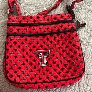 Texas Tech Vera Bradley crossbody bag